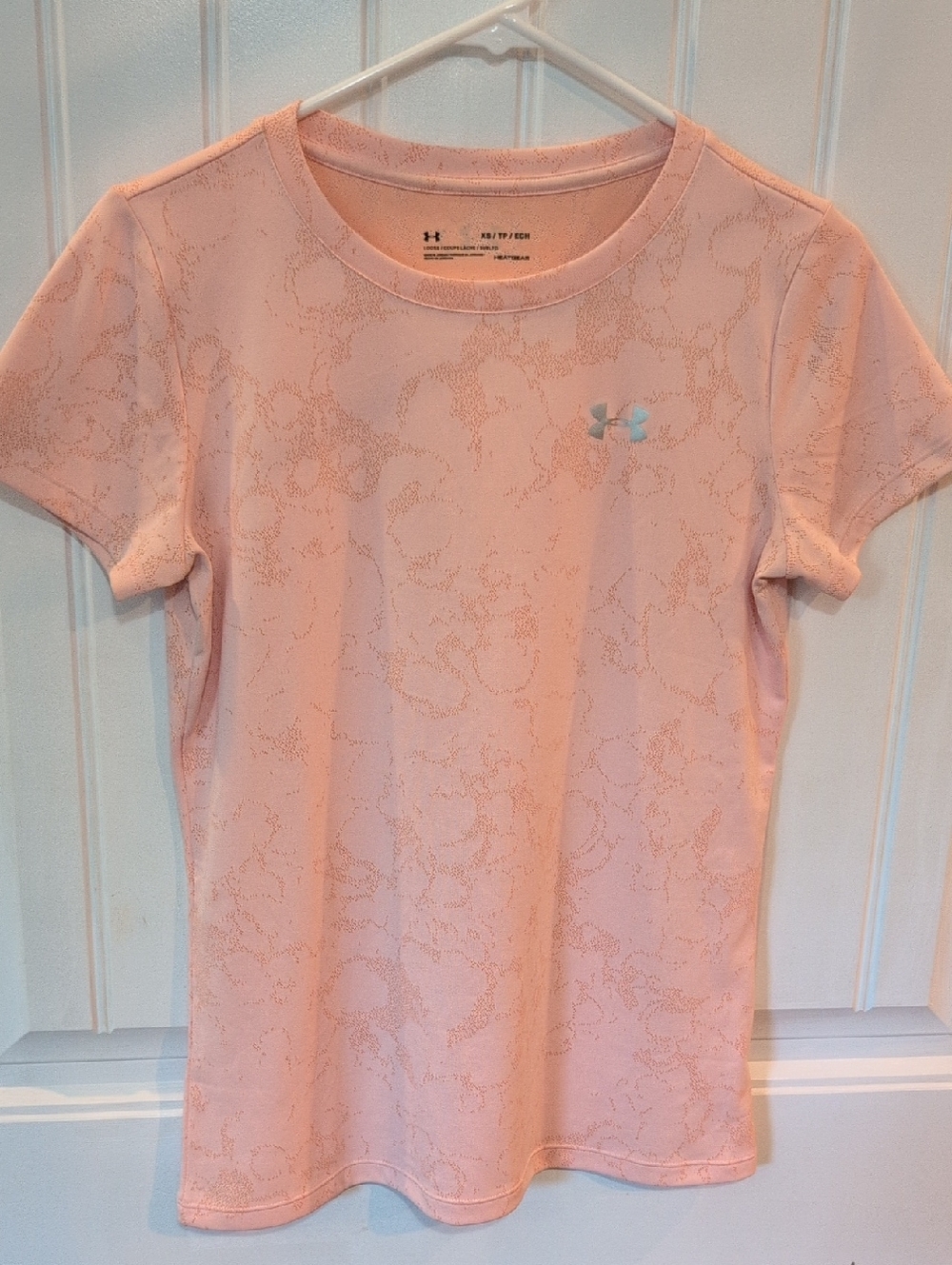 Under Armour Activewear Light Pink Performance Tee